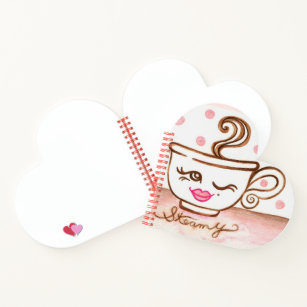 Steamy Love Notes Notebook Gift