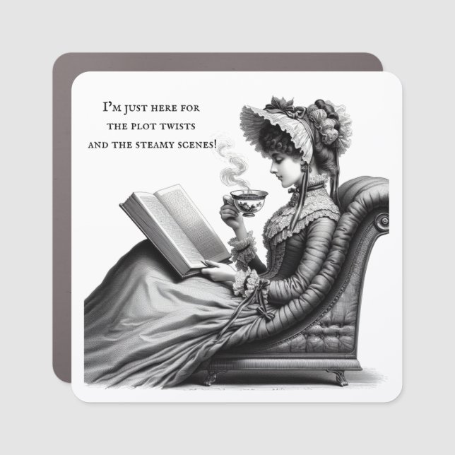 Steamy scenes magnet (Front)