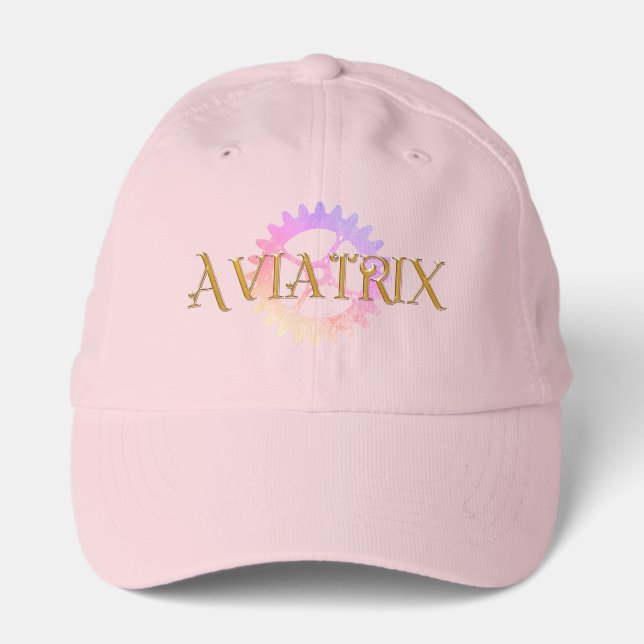 Steapunk Aviatrix Performance Cap (Front)
