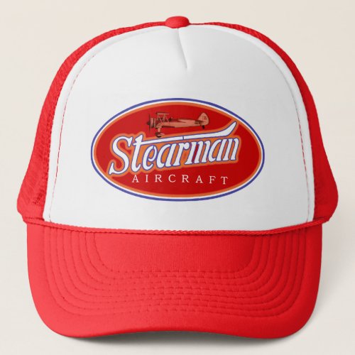 Stearman Aircraft Trucker Hat