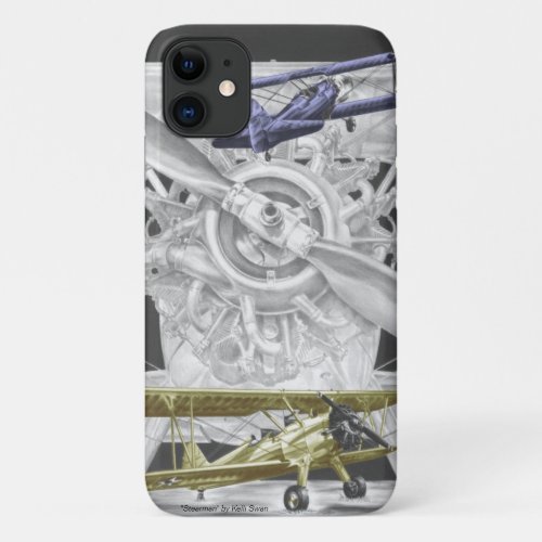 Stearman Biplane iPhone 11 Case