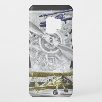 Stearman Biplane Case-mate Samsung Galaxy S9 Case by KelliSwan at Zazzle