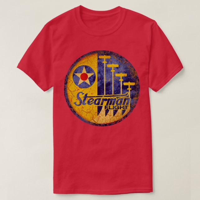 Stearman Flight T-Shirt (Design Front)