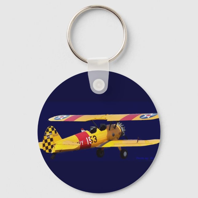 Stearman Keychain (Front)