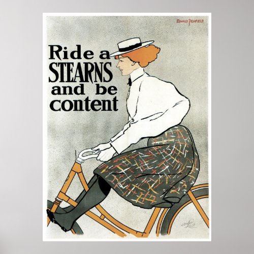 Stearns Bicycle Poster