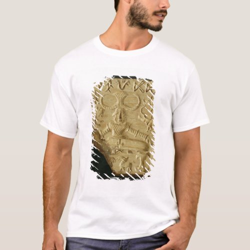 Steatite Pasupati seal Mohenjodaro 2300_1750 BC T_Shirt