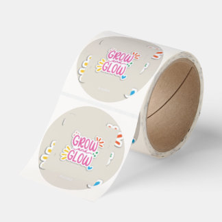 steckers classic round sticker