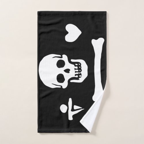 Stede Bonnet Pirate Flag Jolly Roger Hand Towel
