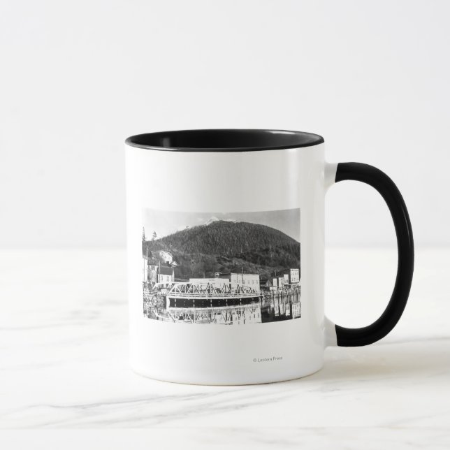 Stedman Street Bridge and Deer Mountain, Mug (Right)