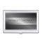 Steel / Aluminum Effect Business Card Holder