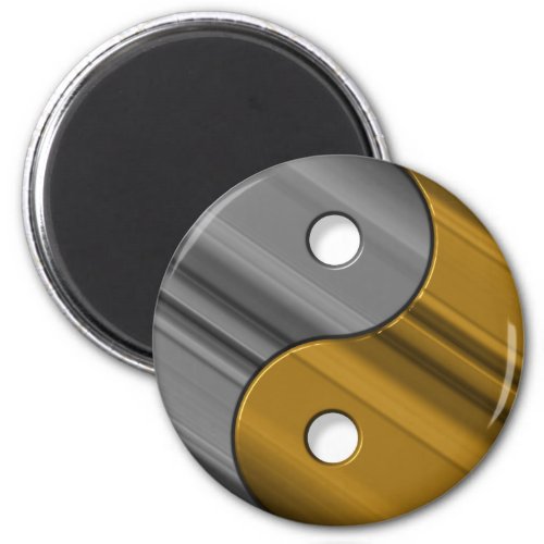 steel and brass magnet