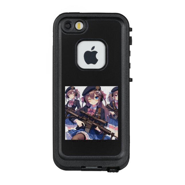 Steel and ribbon symphonies LifeProof iPhone case (Back)