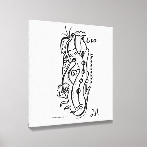 Steel Art on Canvas Photo Tile