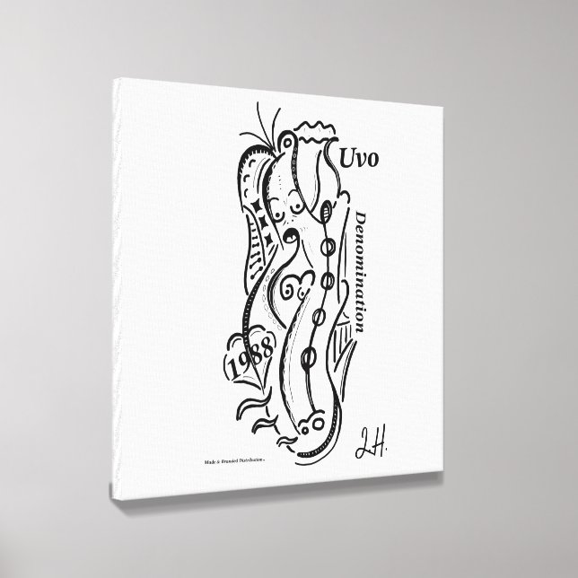 Steel Art on Canvas Photo Tile (Angled)