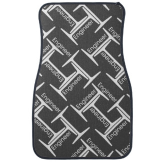 Steel Beam Engineer Pattern Car Floor Mat
