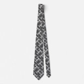Steel Beam Engineer Pattern Neck Tie (Front)