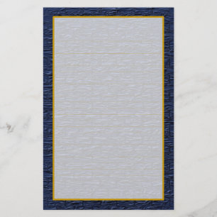 Steel Blue Brick Fine Lined Stationery