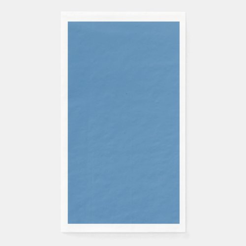 Steel Blue Guest Paper Napkin