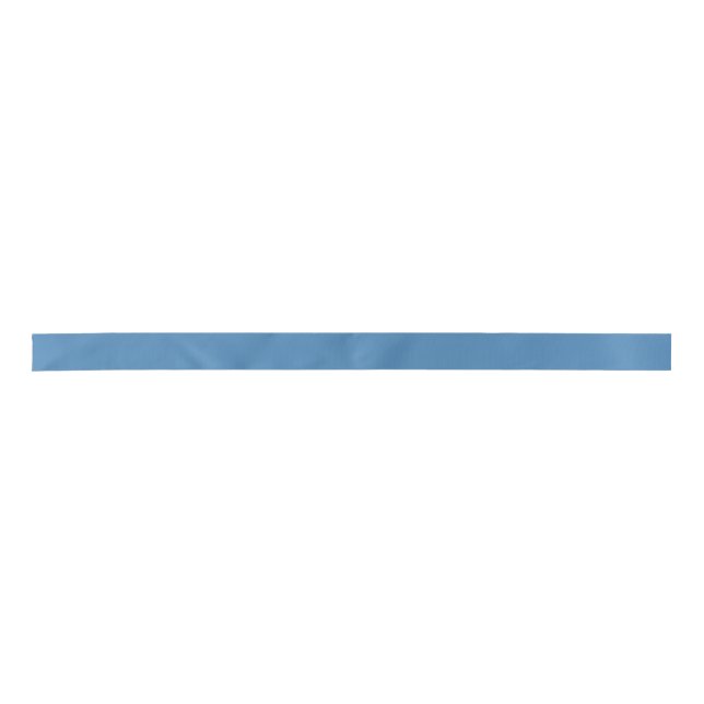 Steel Blue Satin Ribbon (Front)