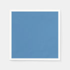Steel Blue Standard Cocktail Paper Napkin