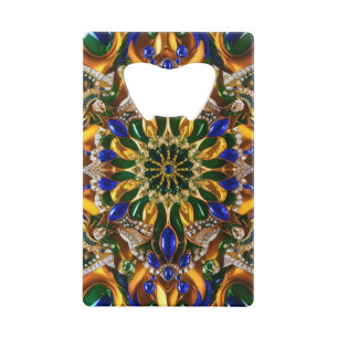 Steel Bottle Opener with Brazil Colors