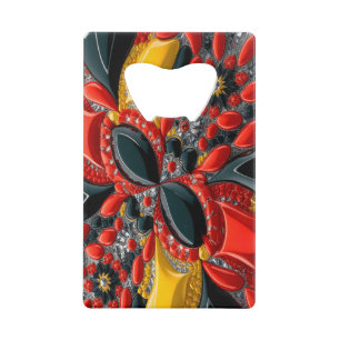 Steel Bottle Opener with Germany Colors