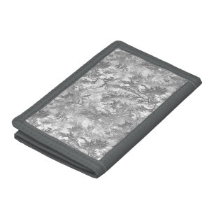 Steel Cedar Tri-fold Wallet