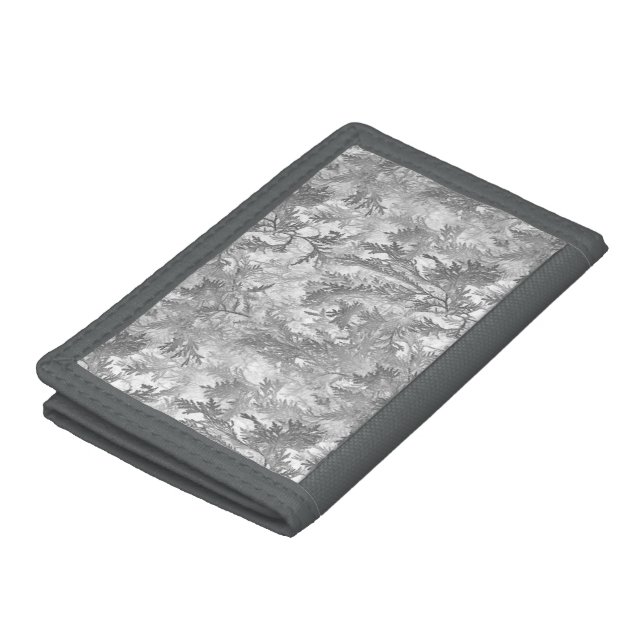 Steel Cedar Trifold Wallet (Top)