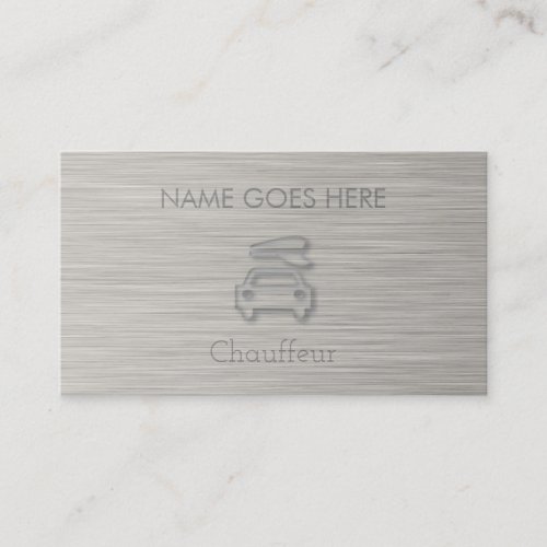 Steel Chauffeur Business Cards