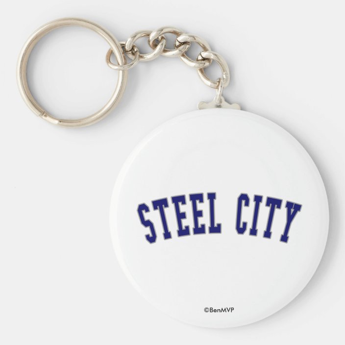 Steel City Key Chain