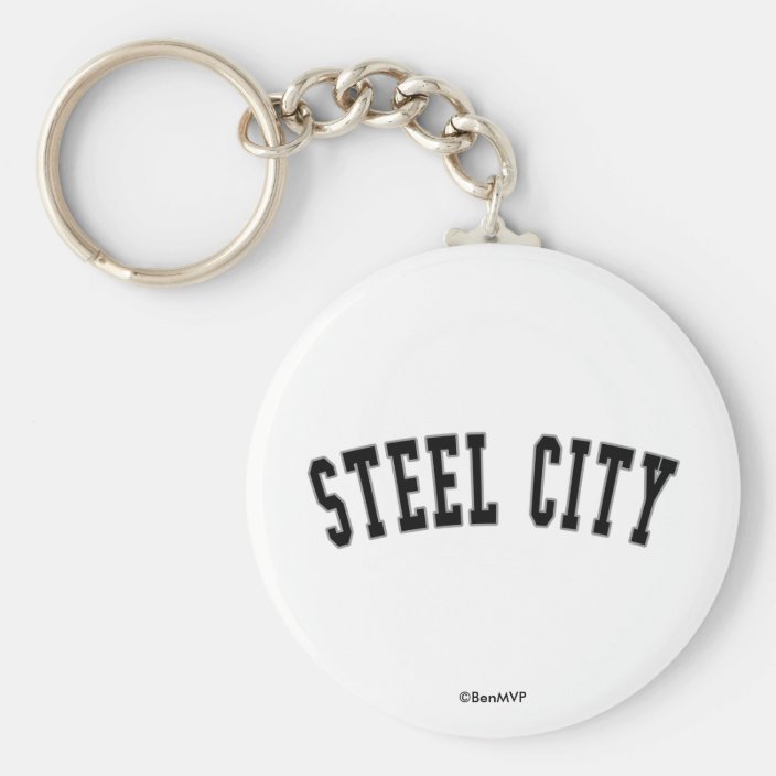 Steel City Keychain