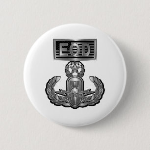 Steel Design Master Explosive Ordnance disposal Button