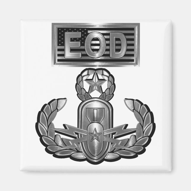 Steel Design Master Explosive Ordnance disposal Magnet (Front)