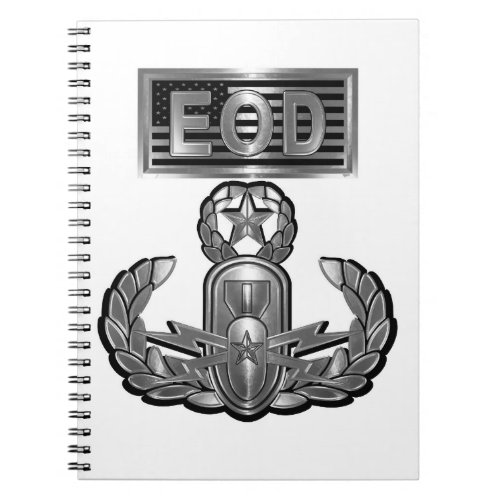Steel Design Master Explosive Ordnance disposal Notebook