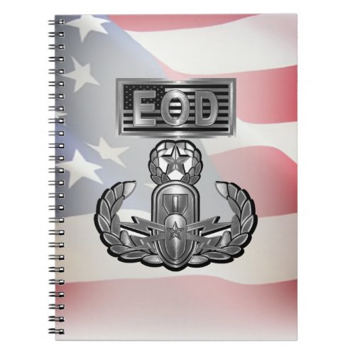 Steel Design Master Explosive Ordnance disposal Notebook