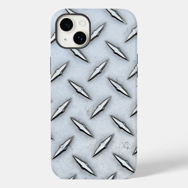 Steel Diamond Plate  Case-Mate iPhone Case (Back)