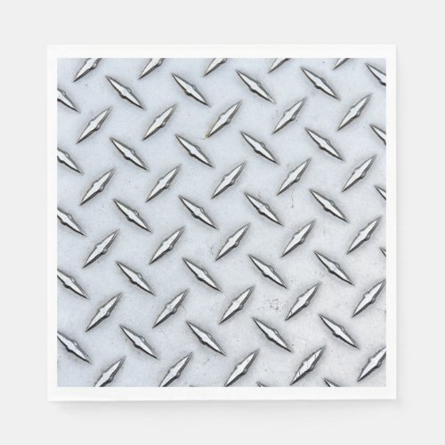Steel Diamond Plate Napkins