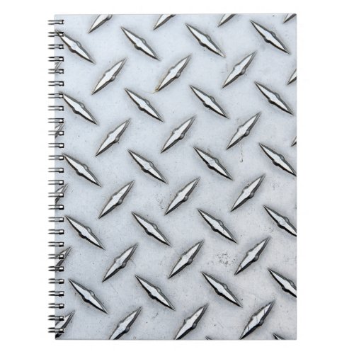 Steel Diamond Plate Notebook