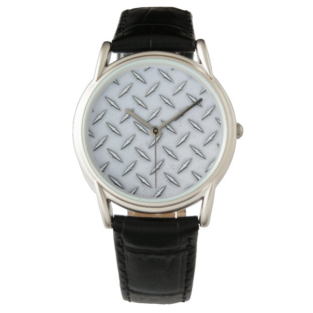 Steel Diamond Plate  Watch (Front)