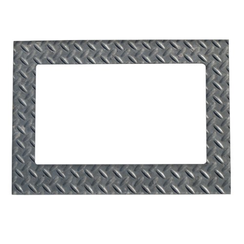 Steel Diamond Plated Magnetic Photo Frame