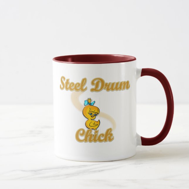 Steel Drum Chick Mug (Right)