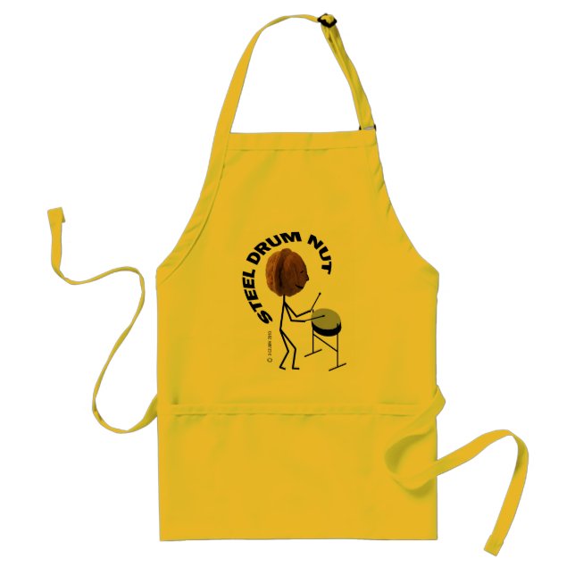 Steel Drum Nut Adult Apron (Front)