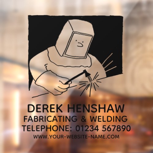 Steel Fabricating  Welding Window Cling