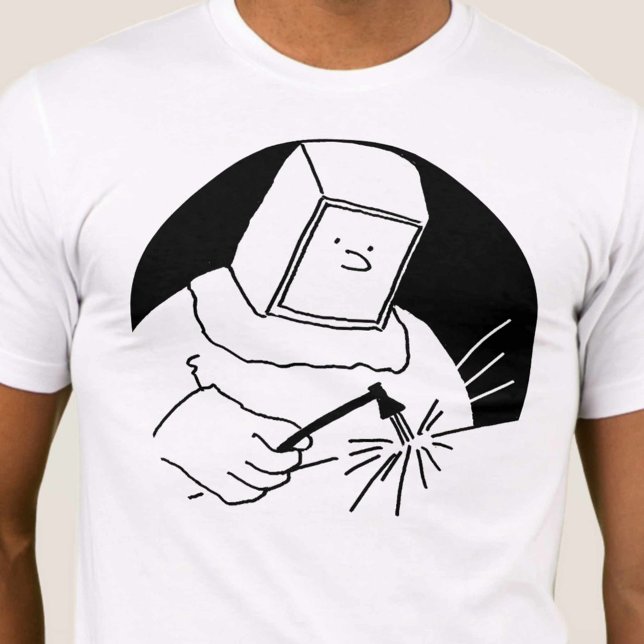 Steel Fabrication Fabricator Welder Blacksmith T-Shirt (Creator Uploaded)