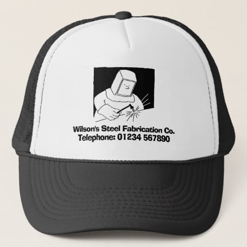 Steel Fabrication  Welding Business Trucker Hat