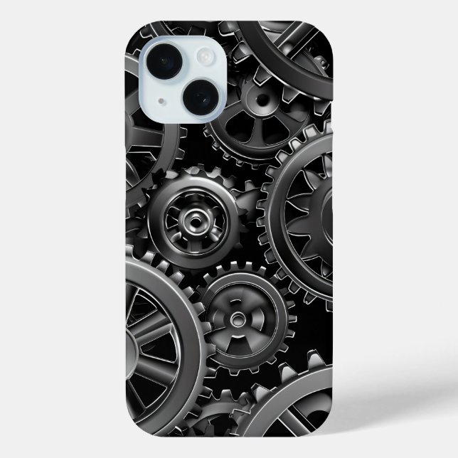 Steel Gearwork Dynamics Phone Case (Back)
