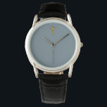 Steel Gray Christian Cross Watch<br><div class="desc">Steel Gray Christian Cross. Enjoy!</div>