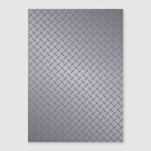 Steel Gray Diamond Plate (Front)
