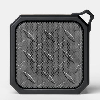 Steel Gray Diamond Plate Bluetooth Speaker