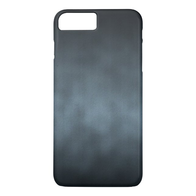 Steel Gray Gothic Ombre Background Art Case-Mate iPhone Case (Back)